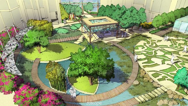 景觀意向圖#zoscape#景觀設(shè)計(jì)#景觀節(jié)點(diǎn)#景觀效果圖#庭院景觀效果圖